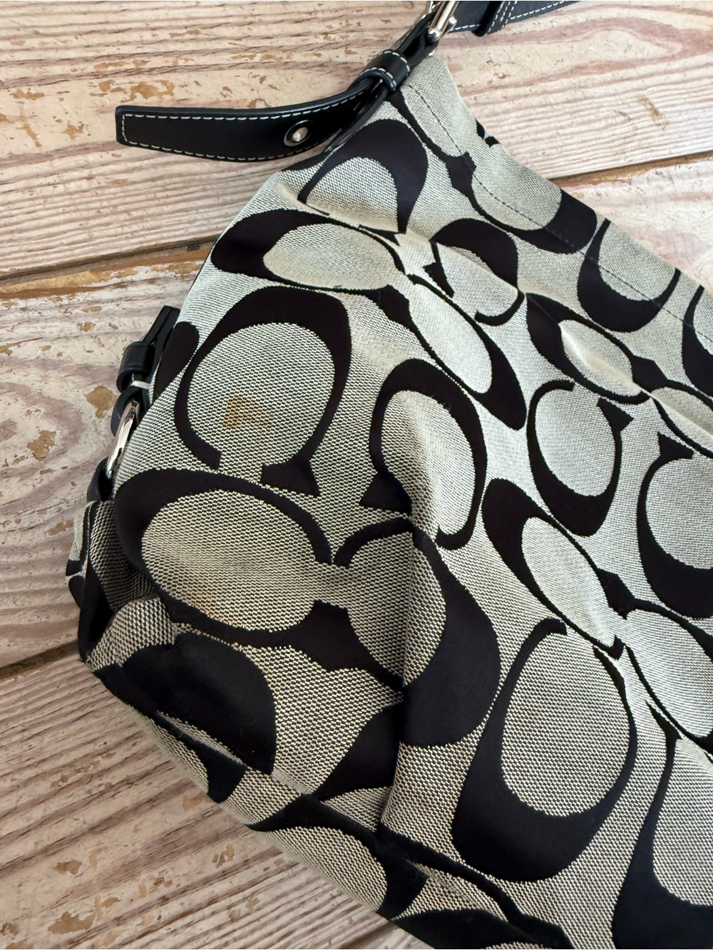 vintage Coach Signature Hampton shoulder bag - Picture 2 of 10